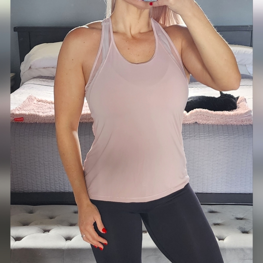 VS mesh racerback tank top